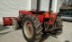 Case Int 485 Tractor W/ Boss V Snow Plow Tractors photo 2