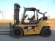 2010 Cat P17500,  17,  500 Diesel Pneumatic Tire Forklift,  S/s & F/p,  2,  622 Hours Forklifts photo 1