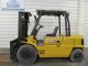 Cat Dp45,  10,  000 Diesel Forklift,  Pneumatic Tire,  Triple,  Fork Positioners Forklifts photo 1