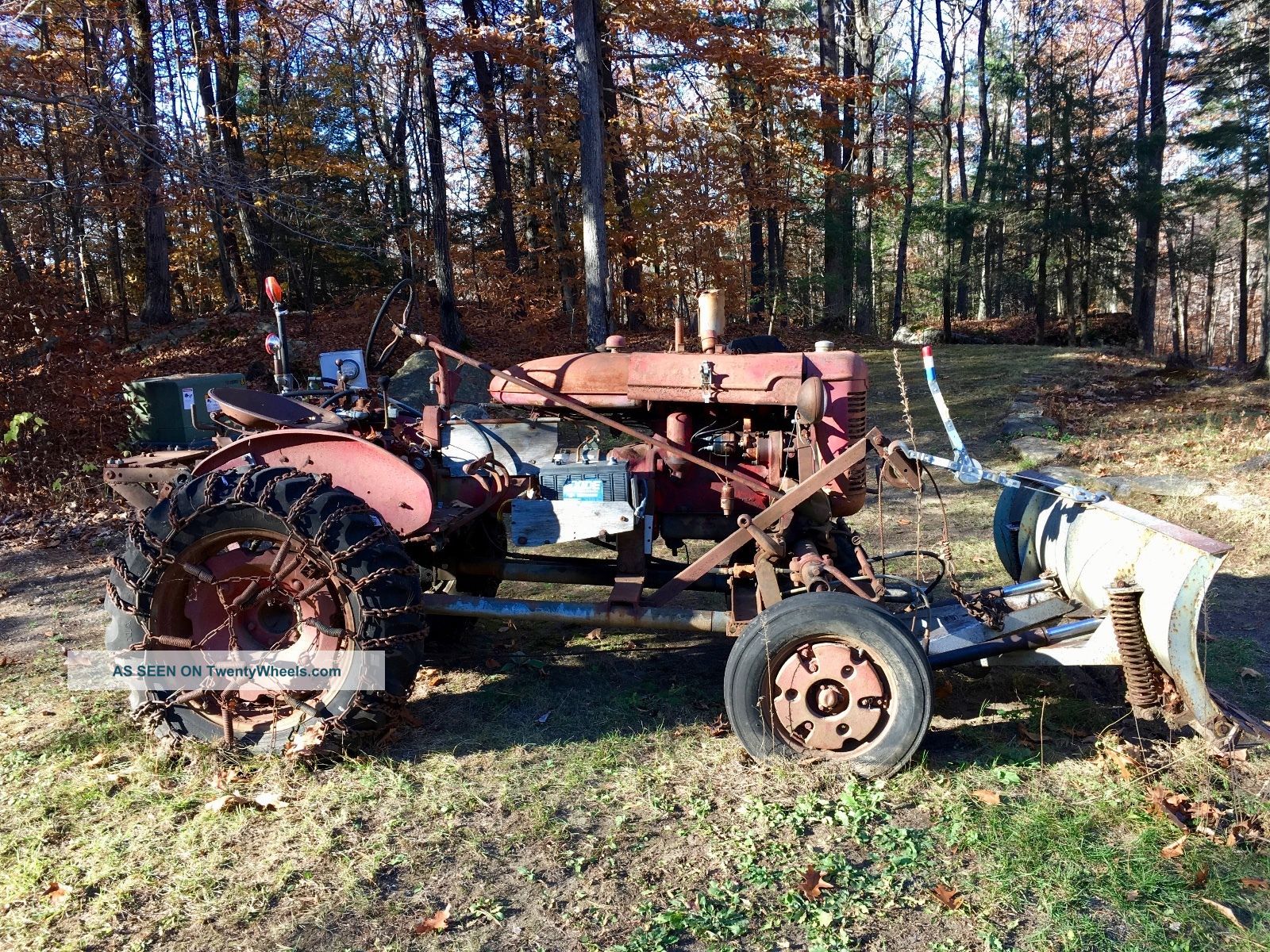 Early 50 S International Farmall A Antique Tractor Tractors photo