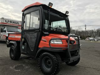 Kubota Rtv900 4x4 Diesel Heated Hard Cab,  Defroster,  Fully Hydraulic Dump,  Signal photo