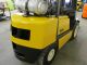 Yale Glp060,  6,  000 Pneumatic Tire Forklift,  Three Stage Mast,  Sideshift,  Low Hr Forklifts photo 2