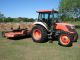 Kubota M 6040 Air Cab 4x4 Tractor Only 1245 Hours With Land Pride 10 Ft Mower Tractors photo 8