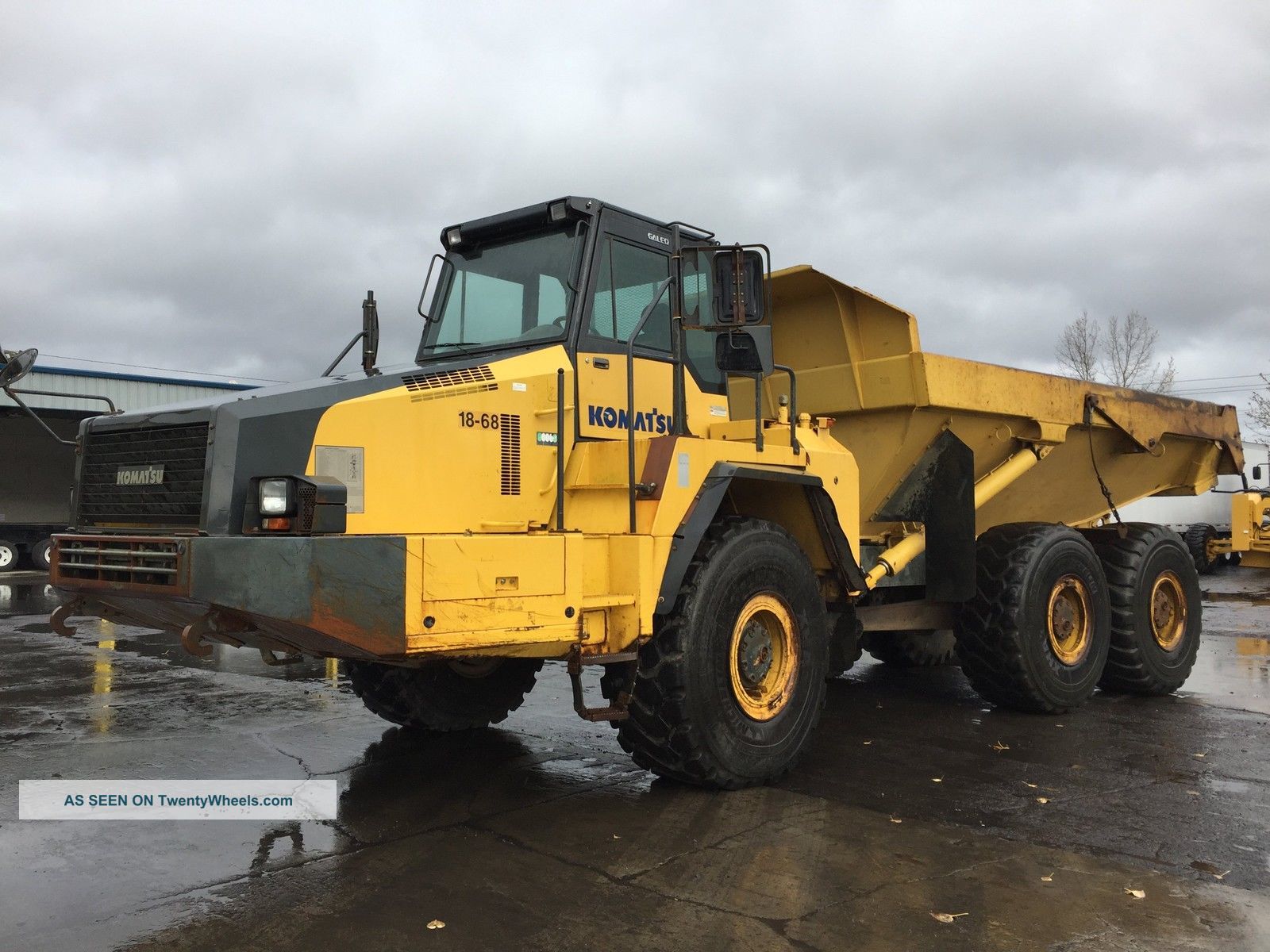 2008 Komatsu Hm350 - 2 6x6 Articulated Dump Truck Articulated Trucks Utility Vehicles photo