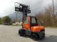 1999 Toyota 026fdu45 Forklift 10,  000 Lbs Dual Pallet Oscillating Forklifts photo 5