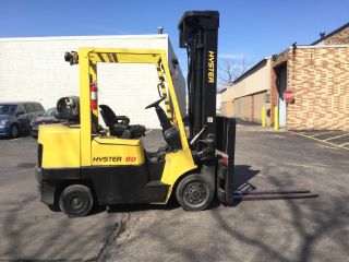 2005 Hyster S80xm Forklift - Lp Gas - Cushion Tires photo