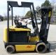 Yale Model Erc060gh (2008) 6000lb Capacity Great 4 Wheel Electric Forklift Forklifts photo 3