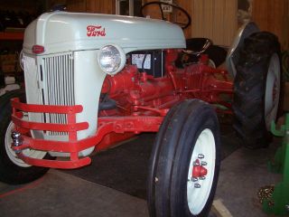 Ford 8n Ford Tractor 1952 In photo
