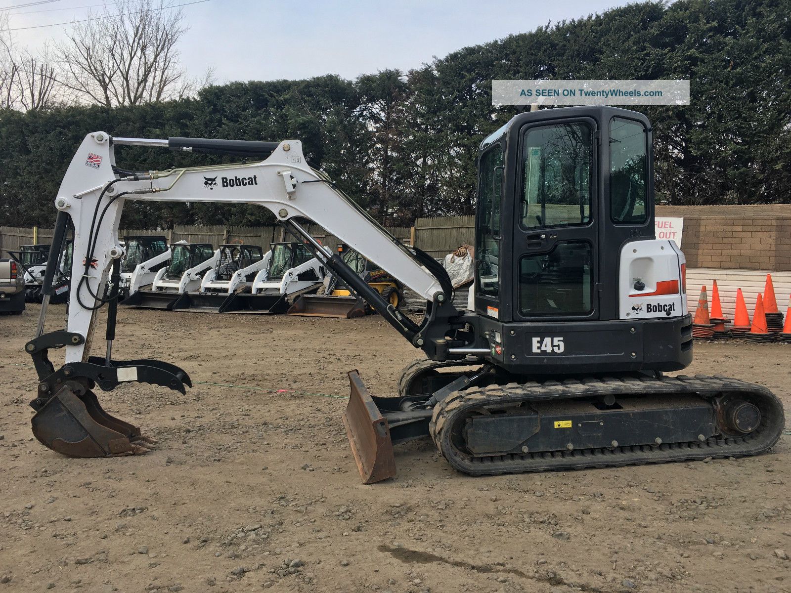 2014 Bobcat E45 Mini Excavator