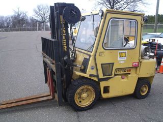 1990 Hyster H60xl Propane Fork Lift 1,  902 Hours photo