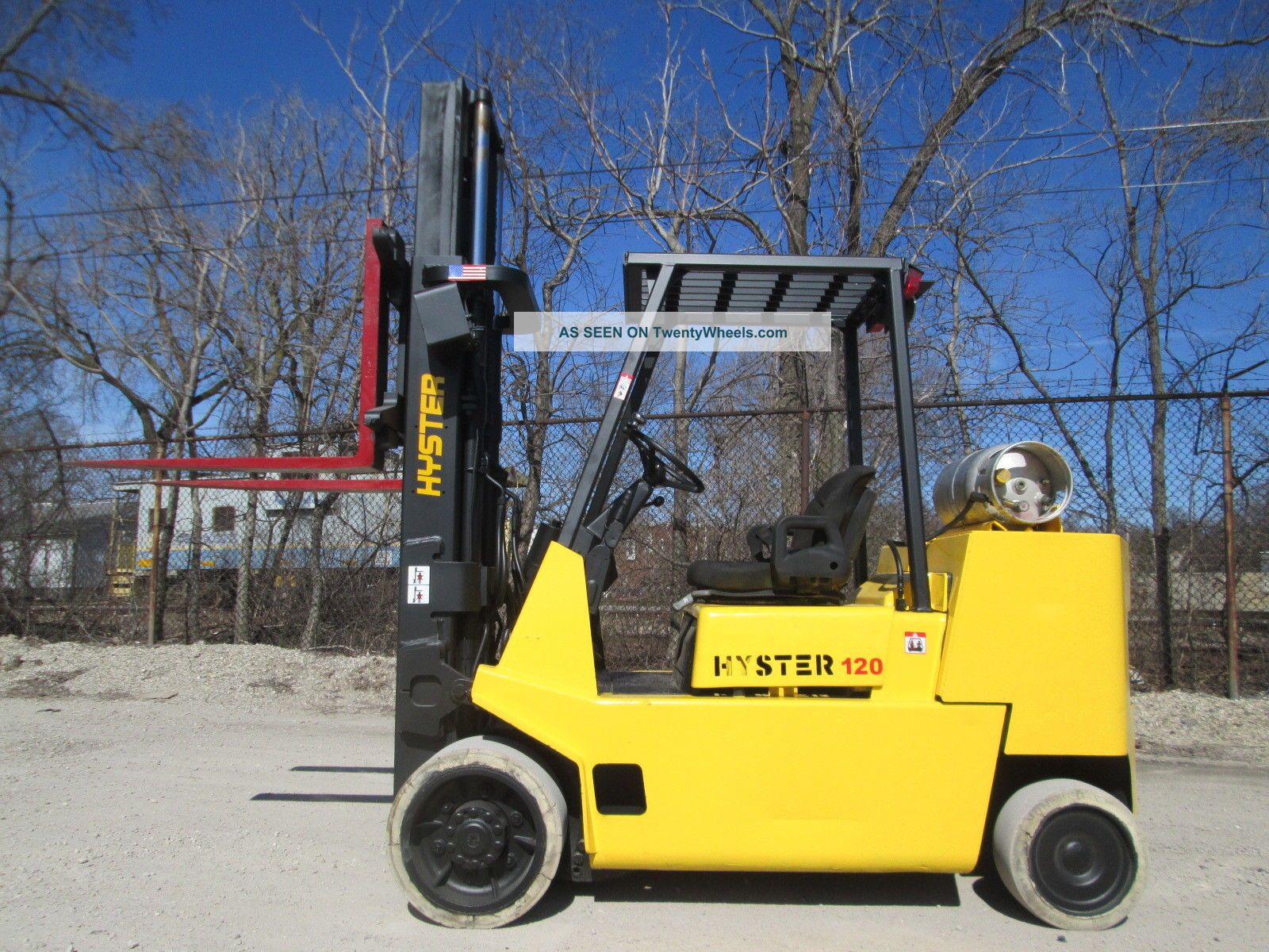 Hyster S120xls Forklift Lift Truck Hi Lo Lift 12 000lb Capacity Cushion