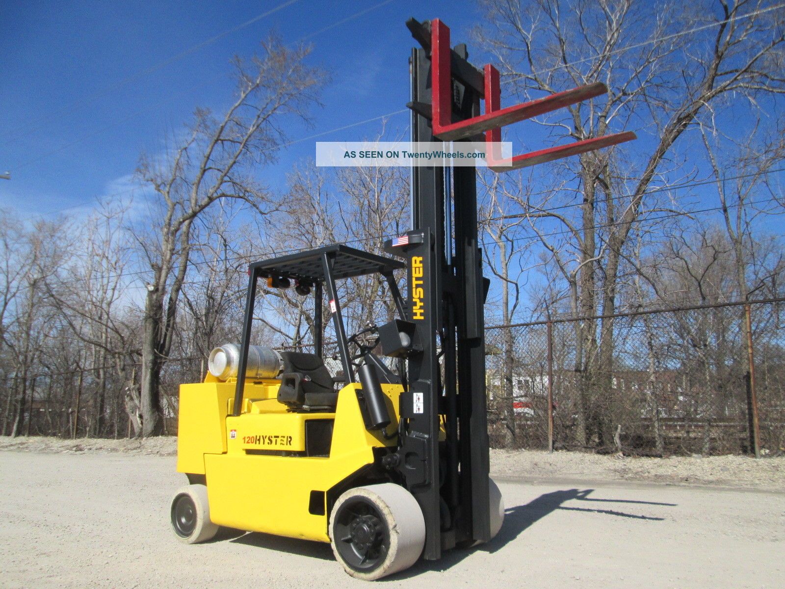 Hyster S120xls Forklift Lift Truck Hi Lo Lift 12, 000lb Capacity, Cushion