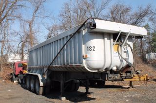 dump trailer trailers heavy equipment