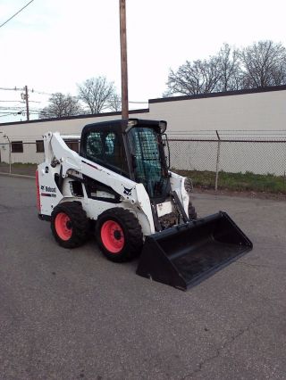 2013 Bobcat S590 Skid Steer Enclosed Cab With High Flow A/c 1086 Hrs photo