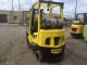 2007 Hyster 5000 Pound Forklift With Side Shift And Triple Mast Forklifts photo 2