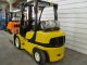 2006 ' Yale Glp060,  6,  000 Pneumatic Tire Forklift,  3 Stage 93/199,  Integral S/s Forklifts photo 2