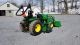 2006 John Deere 2520 Compact Tractor Ag Utility 26hp 4x4 W/ Loader & Belly Mower Tractors photo 2