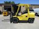 Hyster 80xl Diesel Pneumatic 8000 Lbs,  Triple Stage Mast,  Side Shift. Forklifts photo 1