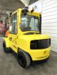 2005 Hyster H80xm 8,  000 Pneumatic Tire Forklift,  Diesel,  Cab,  S/s - F - Pos.  Glp080 Forklifts photo 2