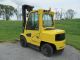 2001 Hyster H80xm 8,  000 Pneumatic Tire Forklift,  Gas,  Cab,  Sideshift Glp080 Forklifts photo 2