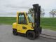 2001 Hyster H80xm 8,  000 Pneumatic Tire Forklift,  Gas,  Cab,  Sideshift Glp080 Forklifts photo 5