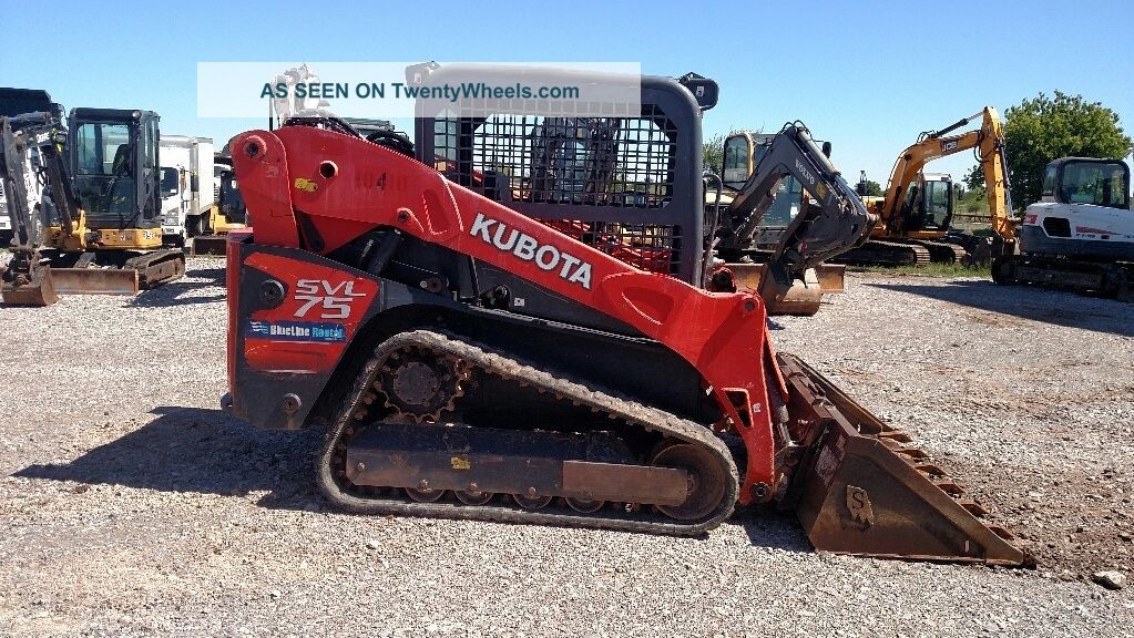 2013 Kubota Svl75 Track Skid Steer Tracksteer See more 2012 Kubota SVL75 Skid Steers - Track photo
