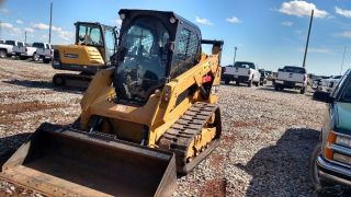15 Caterpillar 259 D 259d Skid Steer Track Steer Cab A/c Backup Camera Hyd Quic photo