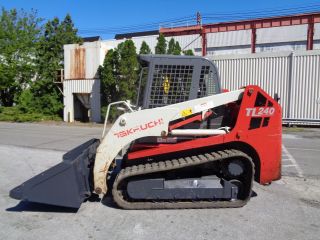 2012 Takeuchi Tl240 Track Skid Steer Loader - Auxiliary Hydraulics - Diesel photo