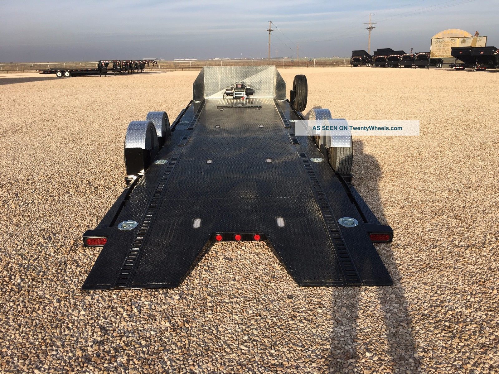 2017 Custom Air Ride Maxxd 80 " X 24 ' Drop N Load 10k Carhauler