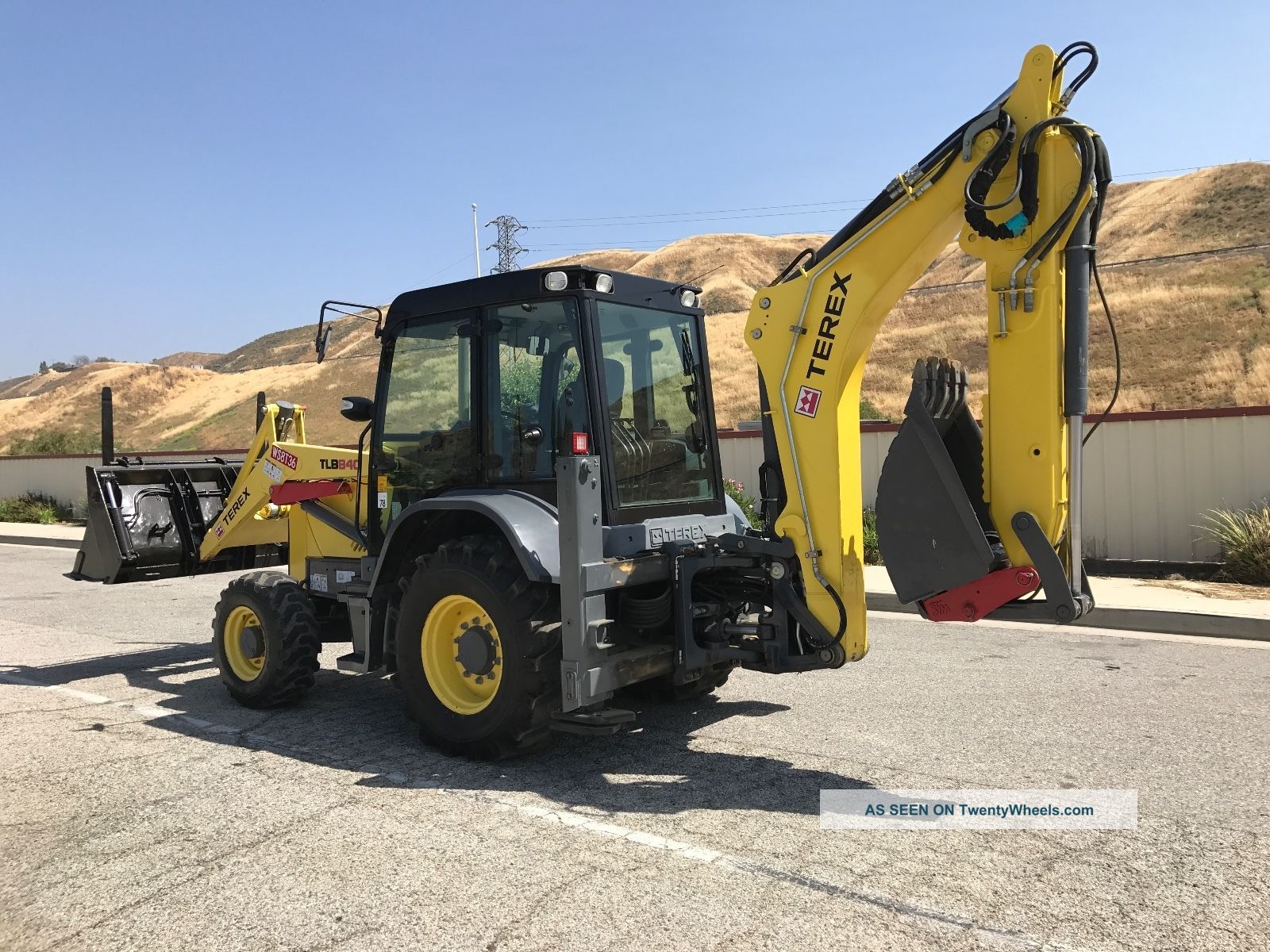 Terex Tlb 840sm 2014 4x4, Ac, Deluxe Cab, Ride Control, 4/1 Bucket