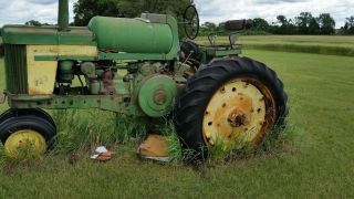 Antique John Deere Tractors photo