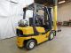 2005 Yale Glpl050vx 5000lb Solid Pneumatic Forklift Lpg Lift Truck Hi Lo 90/200 Forklifts photo 4