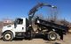 2002 International 4400 Contractor Dump Bed Fec Knuckleboom Crane Truck Utility Vehicles photo 2