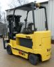 Yale Model Erc080hh (2007) 8000lb Capacity Great 4 Wheel Electric Forklift Forklifts photo 1