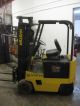 Hyster Electric Forklift - 4,  000 Cap,  3 Stage Mast,  Good Shop Truck,  Good Battery Forklifts photo 9