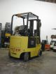 Hyster Electric Forklift - 4,  000 Cap,  3 Stage Mast,  Good Shop Truck,  Good Battery Forklifts photo 1