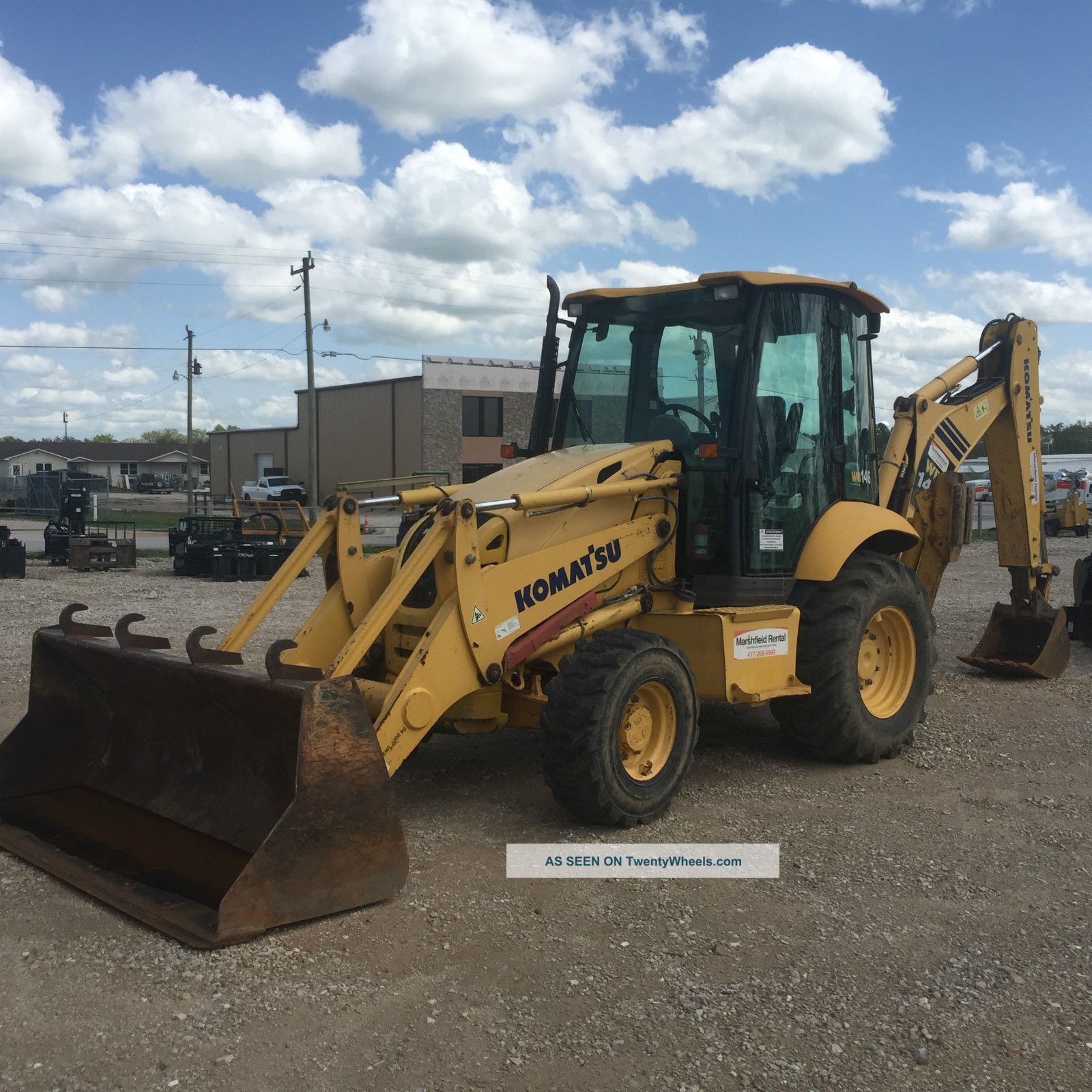 2007 Komatsu Wb146 Backhoe Extendahoe 4x4 Backhoe Loaders photo