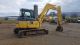 2004 Komatsu Pc78mr - 6 Midi Hydraulic Excavator Track Hoe Plumb Blade Rubber Pads Excavators photo 1