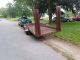 10 Ton Heavy Equipment Trailer With 4 Wheel Brakes Steel Bed With Heavy Steel Ra Trailers photo 2