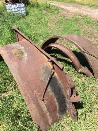 Pair Of Fenders For 10 - 20 Ihc Titan Tractor International Harvester Co photo