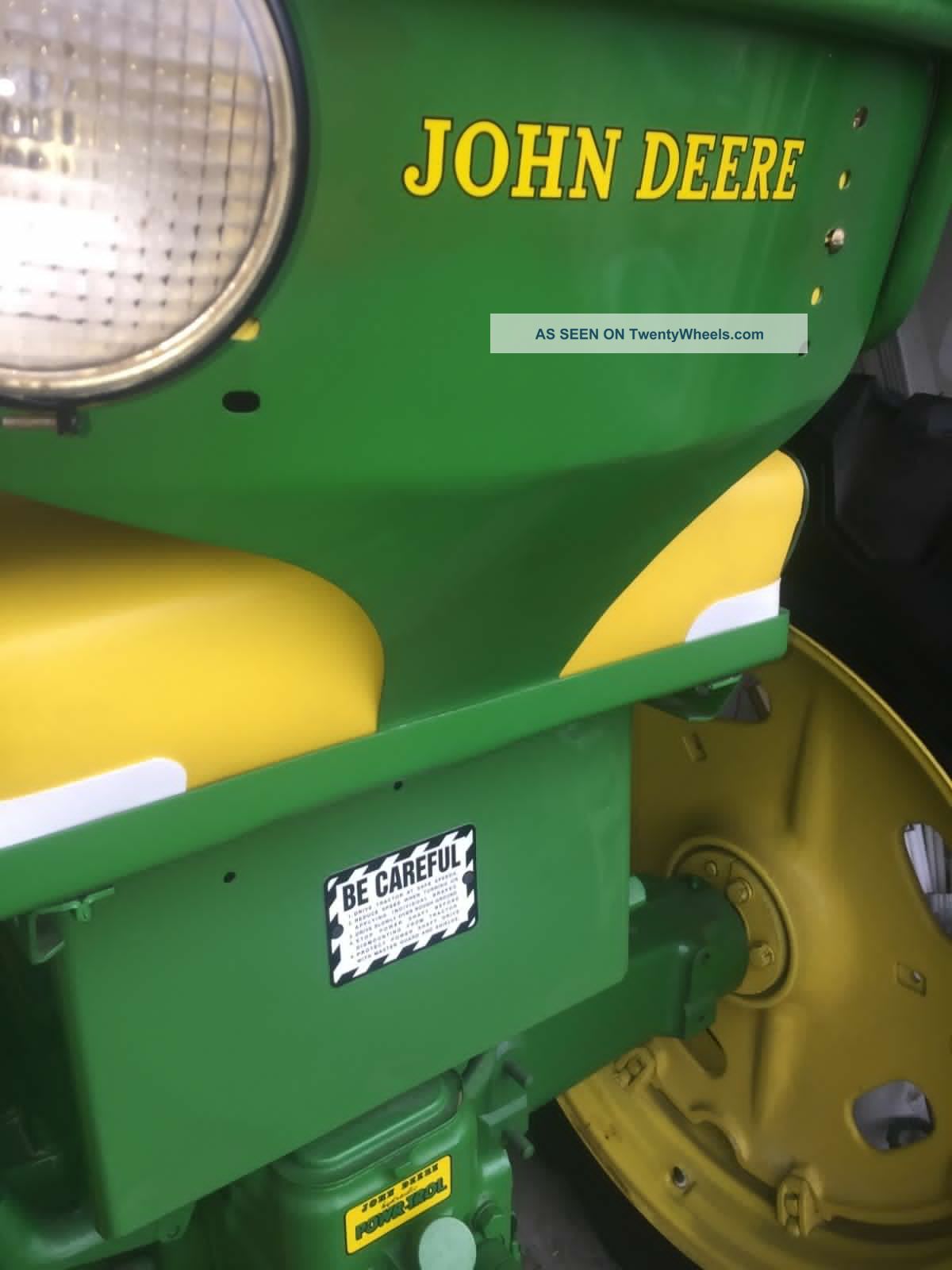 John Deere Antique Tractor 1952 Model 60 Antique & Vintage Farm Equip photo