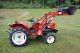 Vintage Tractor Yanmar 1610 Model 1970 - 1971 Tractor And Front Loader Red 833 Hrs Antique & Vintage Farm Equip photo 2