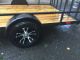 6x12 Utility Trailer Floor Jack And Fresh Paint Tires And Rims Trailers photo 3