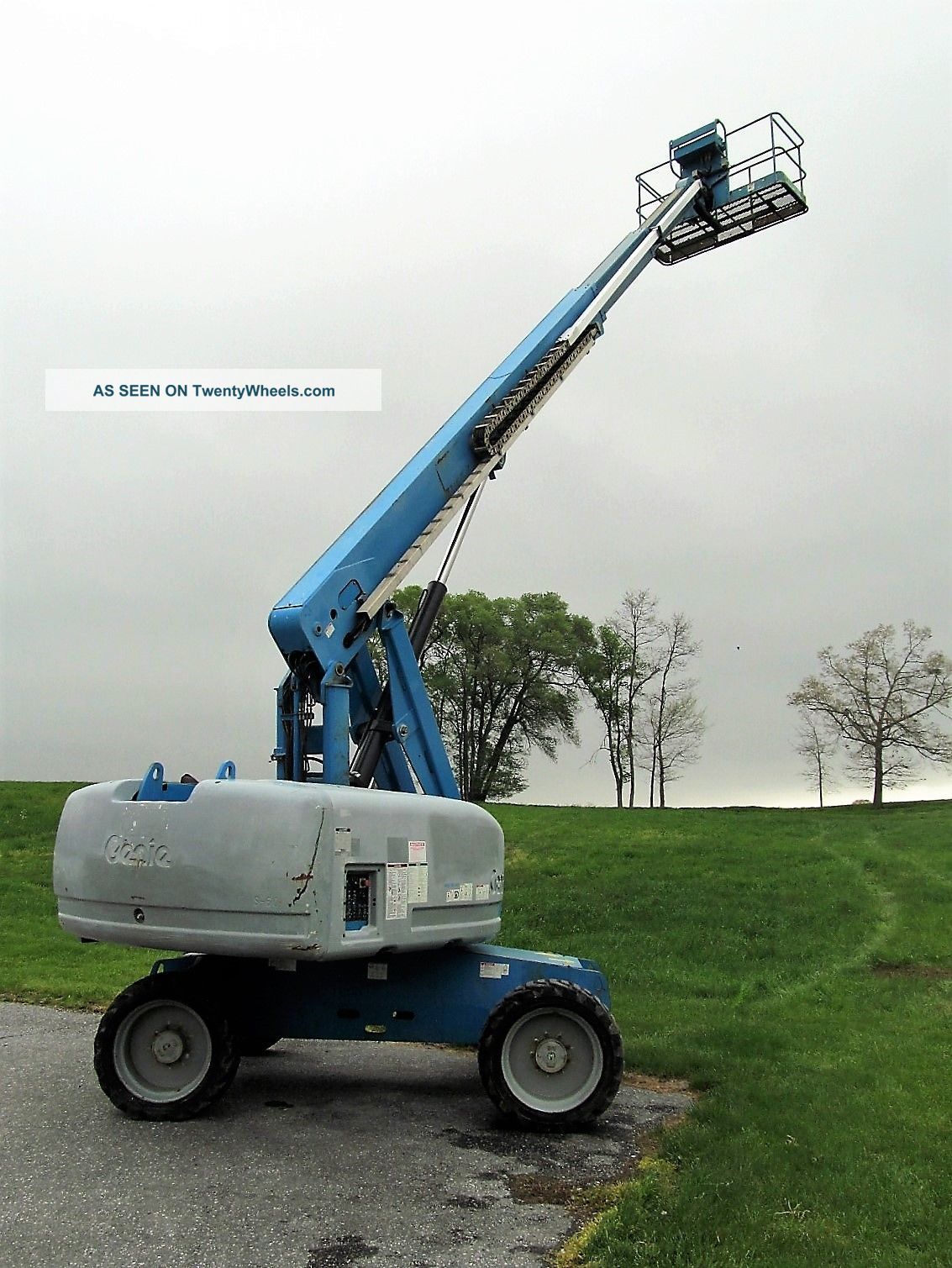 2008 ' Genie S 60 Boom Lift, Diesel, Manlift, 4x4 Drive, Jlg 60 600s