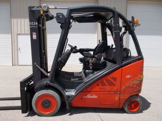 2007 Linde H25t Forklift Lpg 3 Stage Mast Lift Truck Tow Motor Hilo Fork photo