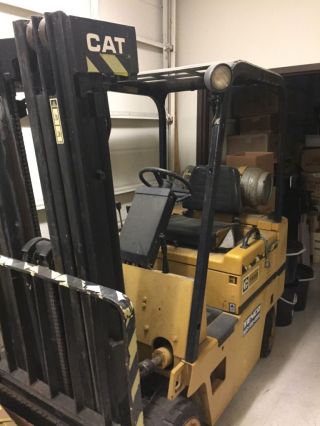 Caterpillar T50d 5,  000 Lbs Warehouse Industrial Forklift Only 3k Hours photo