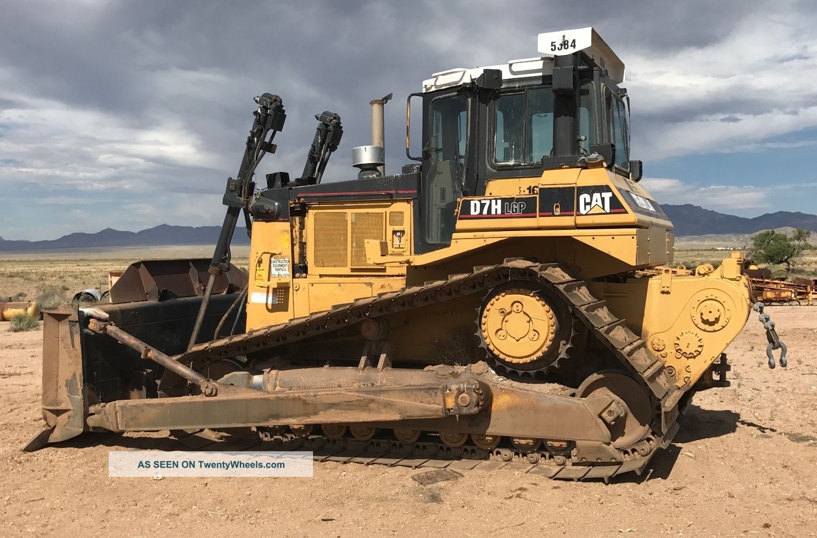 Caterpillar D7h Dozer Lgp Straight Dozer Rear Winch Crawler Dozers & Loaders photo