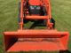 Kubota Mx5100 240 Hours Loader And Finish Mower Skid Steer Quick Connect Tractors photo 2
