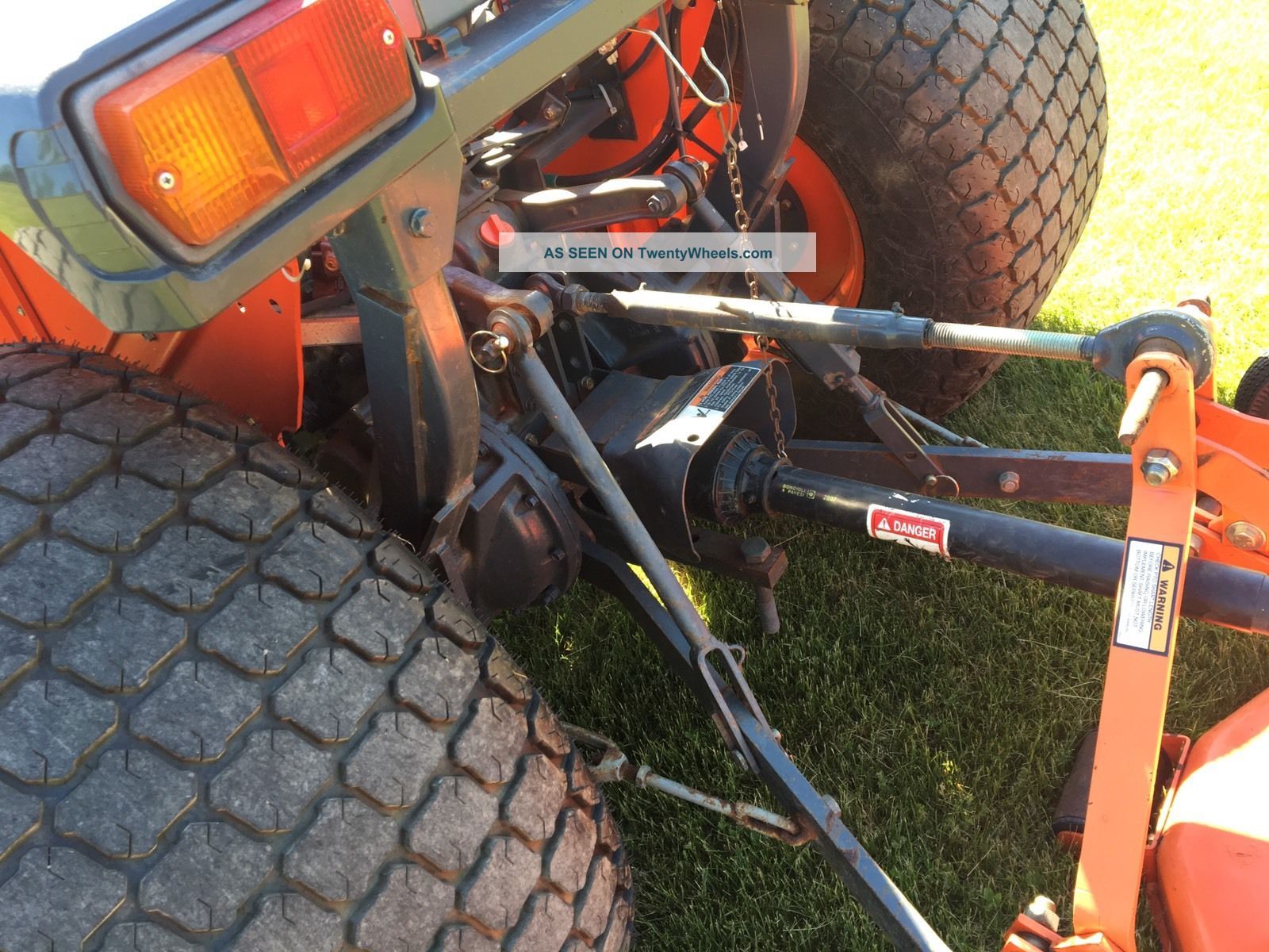 Kubota Mx5100 240 Hours Loader And Finish Mower Skid Steer Quick Connect