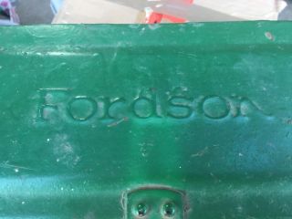 Fordson Tractor Or Implement Toolbox With Lid Antique photo